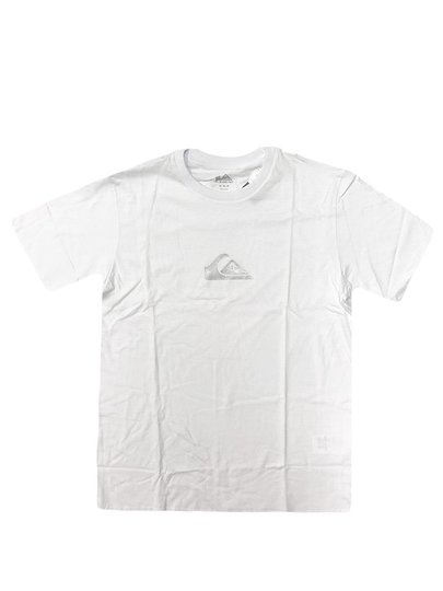 Camiseta Masculina Quiksilver Metal Comp Manga Curta Estampada - Branco