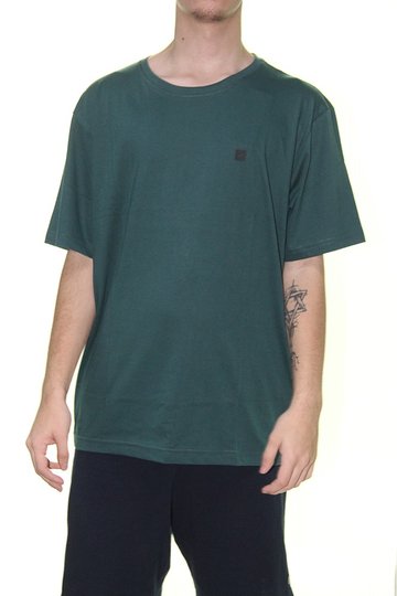 Camiseta Masculina Rip Curl Blade Lockup Manga Curta Estampada - Verde Escuro