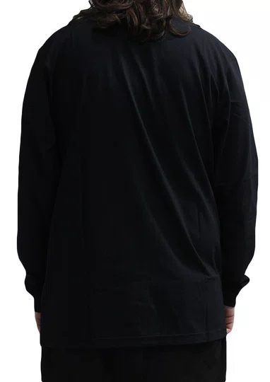 Camiseta Masculina Rip Curl Classic Surf Manga Longa Estampada - Preto