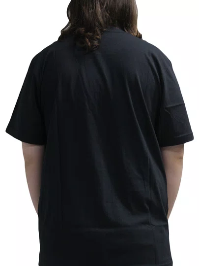 Camiseta Masculina Rip Curl Outline Manga Curta Estampada - Preto