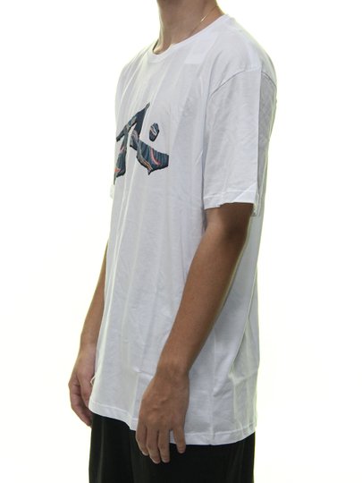 Camiseta Masculina Rusty Full Manga Curta - Branco