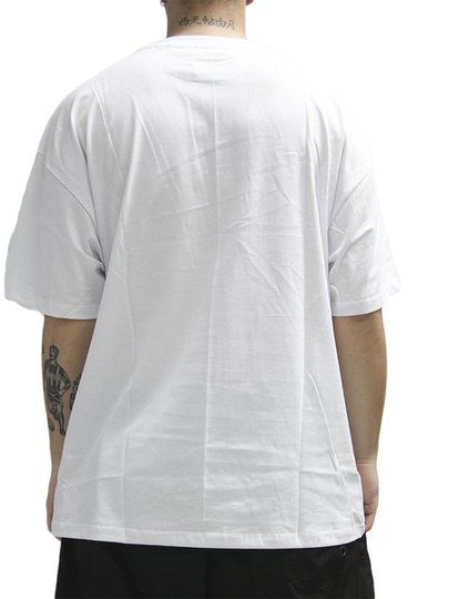 Camiseta Masculina Rusty Mojo Dojo Manga Curta Estampada - Branco