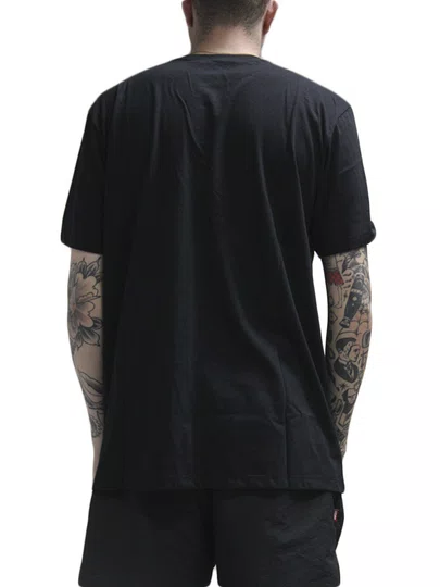 Camiseta Masculina Rusty Stick Manga Curta Estampada - Preto