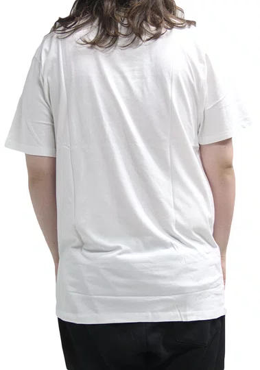 Camiseta Masculina Rvca All The Way Manga Curta Estampada - Branco