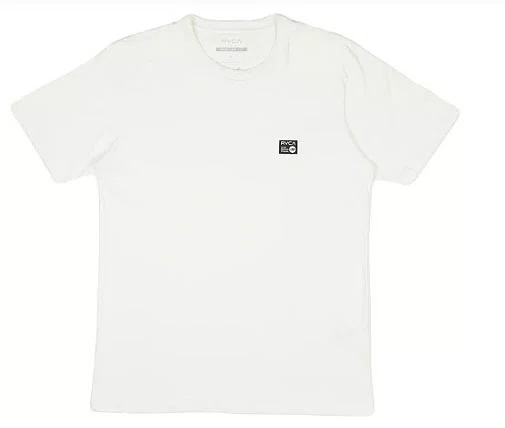 Camiseta Masculina Rvca Anp Label Manga Curta Estampada - Branco