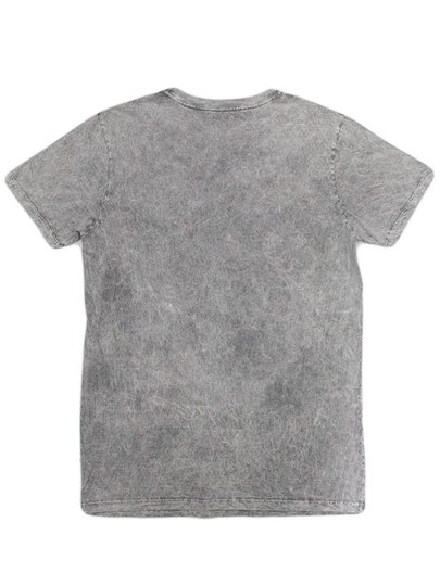 Camiseta Masculina RVCA Foreman Manga Curta Estampada - Cinza/Mescla