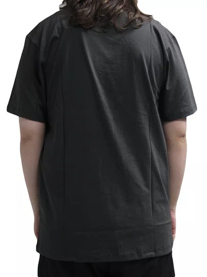Camiseta Masculina Rvca Mini Balance Box Manga Curta Estampada - Cinza