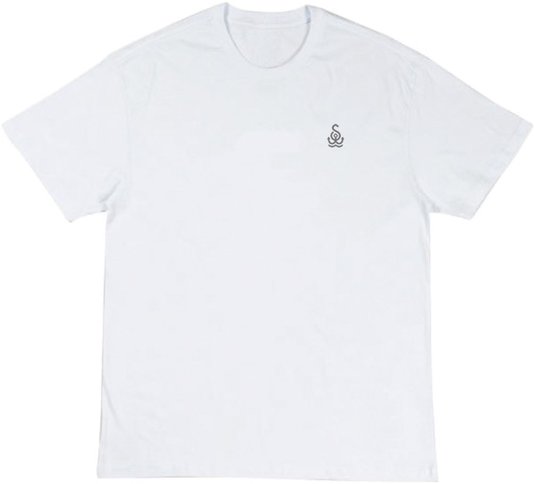 Camiseta Masculina Salt Water Breeze Manga Curta Gola Canaletada - Branco