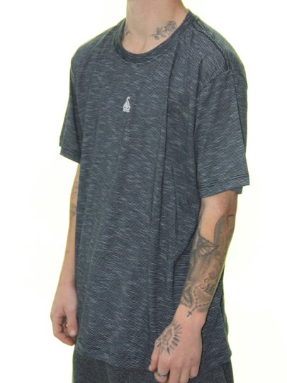 Camiseta Masculina Salt Water Especial Manga Curta - Mescla Escuro