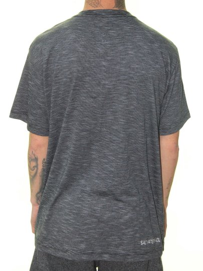 Camiseta Masculina Salt Water Especial Manga Curta - Mescla Escuro