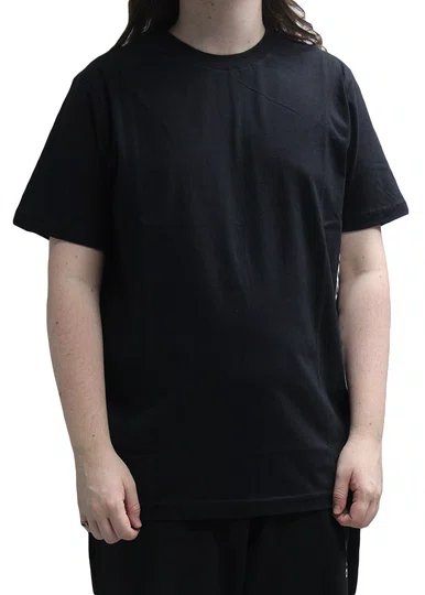Camiseta Masculina Santa Cruz Classic STR Manga Curta Estampada - Preto