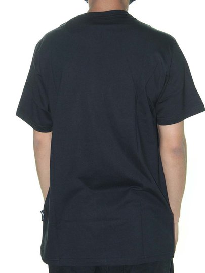 Camiseta Masculina Santa Cruz Flaming Manga Curta Estampado - Preto