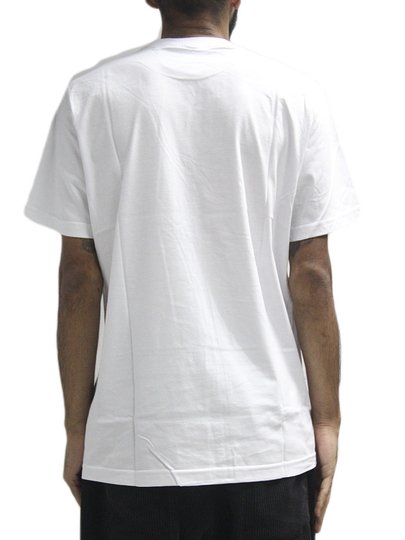 Camiseta Masculina Santa Cruz Meg Dot Mon Manga Curta Estampada - Branco