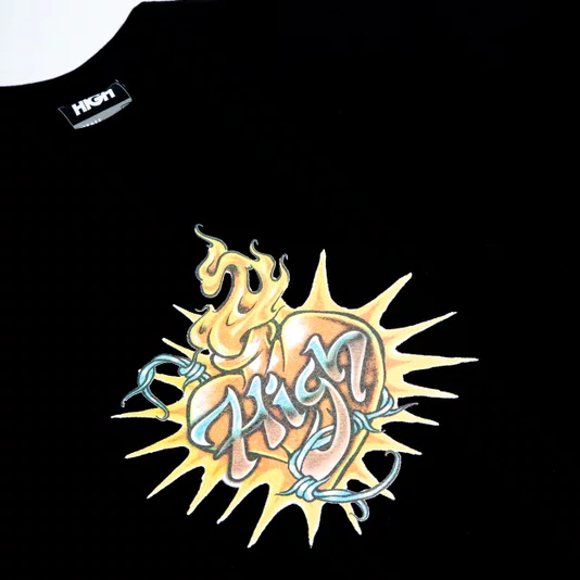Camiseta Masculina High Scared - Preto