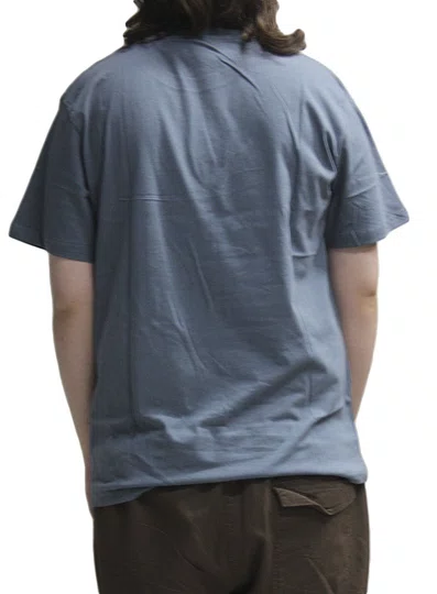 Camiseta Masculina Session Mini Chest Logo Manga Curta Estampada - Azul