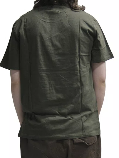 Camiseta Masculina Session Mini Chest Logo Manga Curta Estampada - Verde