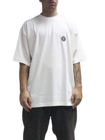 Camiseta Masculina Session SE0007 Oversized Manga Curta Estampada - Branco