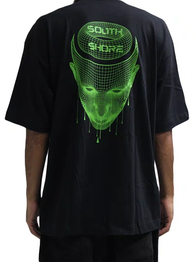 Camiseta Masculina South Shore 15 Box Manga Curta Estampada - Off White