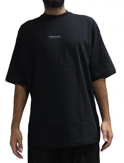 Camiseta Masculina South Shore 15 Lil Script Manga Curta Estampada - Preto