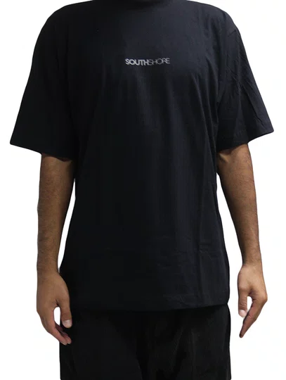 Camiseta Masculina South Shore 30 Box Manga Curta Estampada - Preto
