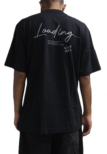 Camiseta Masculina South Shore 30 Box Manga Curta Estampada - Preto