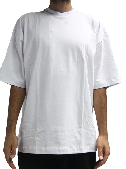 Camiseta Masculina South Shore Clean Manga Curta Estampada - Branco