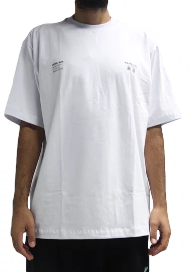 Camiseta Masculina South Shore CTT Manga Curta Estampada - Branco