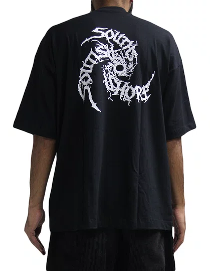 Camiseta Masculina South Shore CTT Over Manga Curta Estampada - Preto