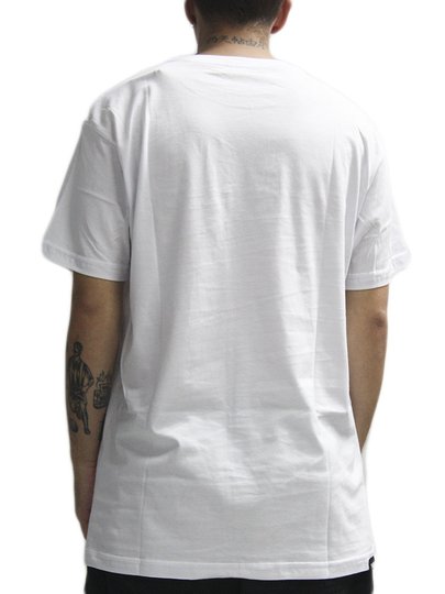 Camiseta Masculina South To South Combat Manga Curta Estampada - Branco