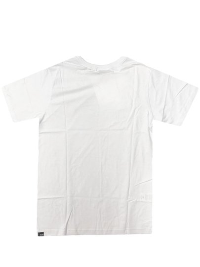 Camiseta Masculina South To South Made Manga Curta Estampada - Branco
