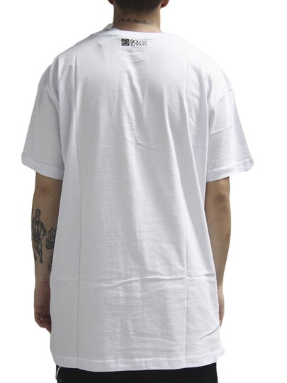 Camiseta Masculina South To South MR Co Is My Gege Manga Curta Estampada - Branco