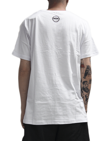 Camiseta Masculina South To South VP Blls Xoq Rua Manga Curta Estampada - Branco