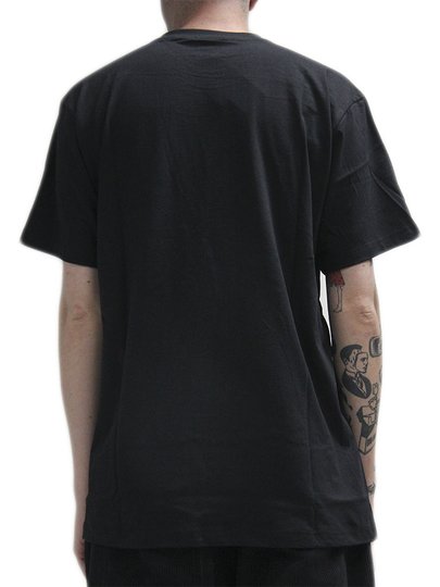 Camiseta Masculina Thrasher Skate Mag Manga Curta Estampada - Preto