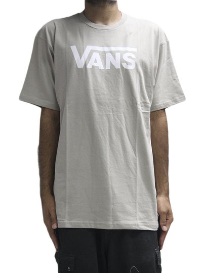 Camiseta Masculina Vans Classic Manga Curta Estampada - Marrom