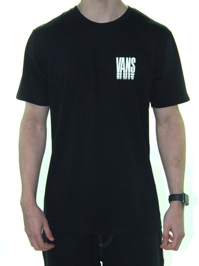 Camiseta Masculina Vans Reflect SS Manga Curta Estampada - Preto