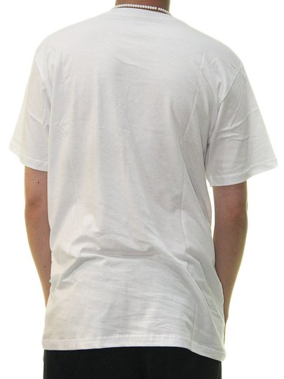 Camiseta Masculina Vissla Foundation Manga Curta Estampada - Branco