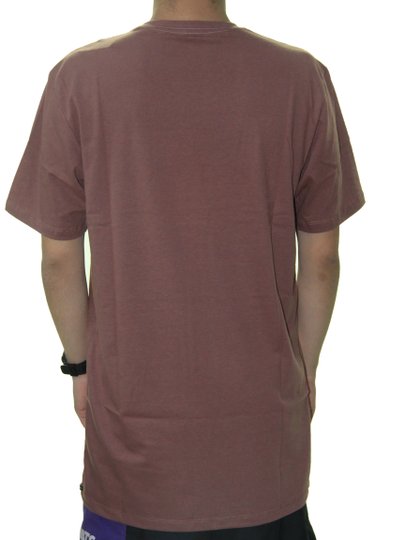 Camiseta Masculina Volcom Fish Grease Manga Curta - Vinho
