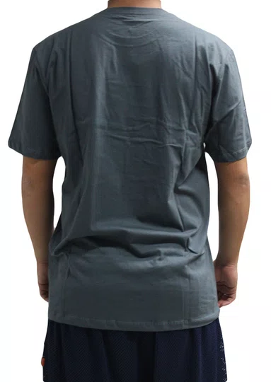 Camiseta Masculina Volcom Silk Stone Blanks Manga Curta Estampada - Cinza