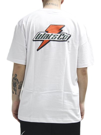 Camiseta Masculina Wats Isotonico Manga Curta Estampada - Branco