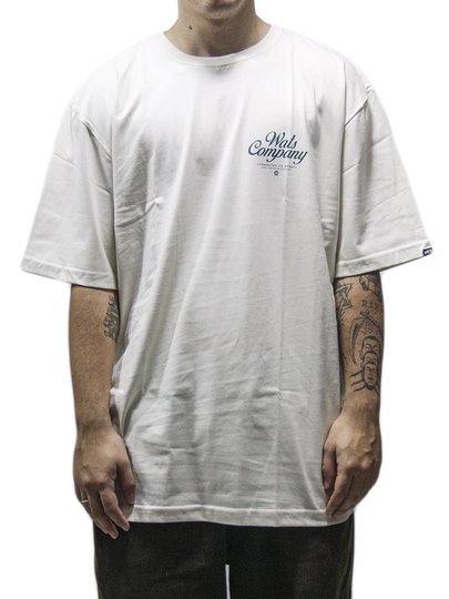 Camiseta Masculina Wats Street - Off White