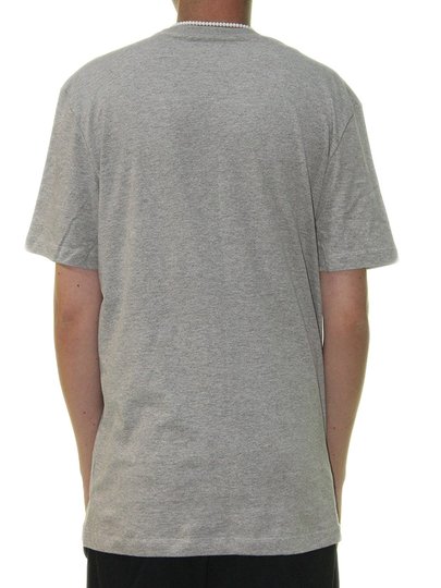Camiseta Masculina Zero Skull Manga Curta Estampada - Cinza/Mescla