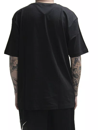 Camiseta Masculino BAW Regular Honey Manga Curta Estampada - Preto