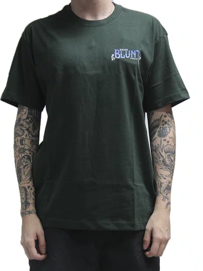 Camiseta Masculino Blunt Danton B Manga Curta Estampada - Green