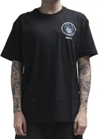 Camiseta Masculino Blunt Specter B Manga Curta Estampada - Preto