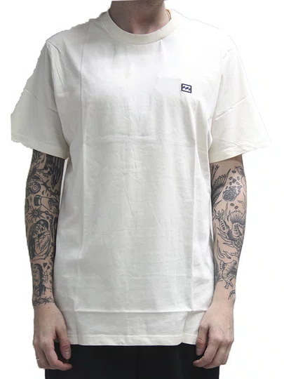 Camiseta Masculino Icon Patch Manga Curta Estampada - Off White