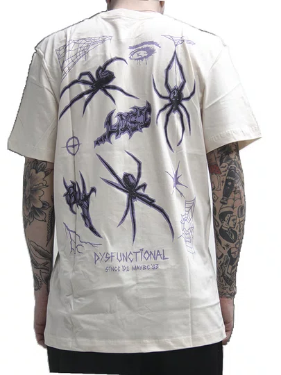 Camiseta Masculino Lost Dysfunctional Manga Curta Estampada - Khaki