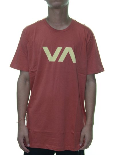 Camiseta RVCA VA Manga Curta - Telha