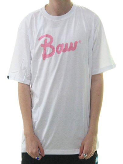 Camiseta Unissex Baw Athletic Manga Curta Estampada - Branco