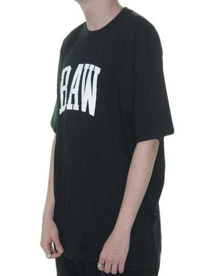 Camiseta Unissex Baw Athletic Manga Curta Estampada - Preto