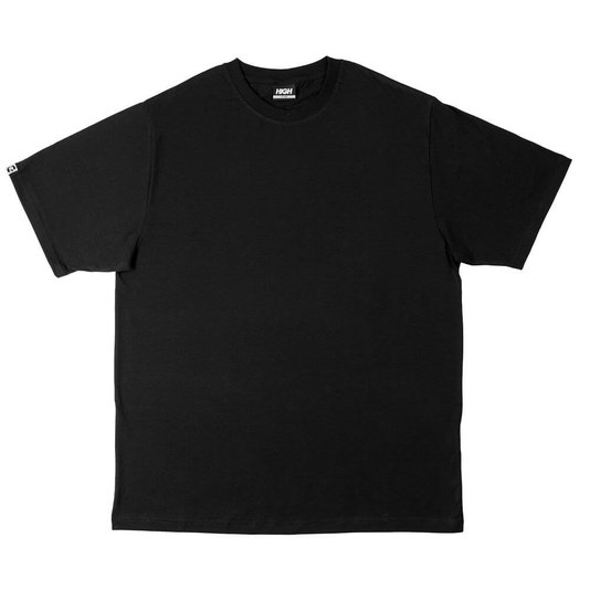 Camisetas Masculina High Pack com 3 Manga Curta sem Estampa - Preto